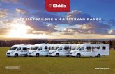 2020 MOTORHOME & CAMPERVAN RANGE · from your nearest approved Elddis Motorhome Retailer. LAYOUT OPTIONS The Autoquest 155 offers the luxury of a fixed bed and lots of lounging space