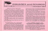 Squares and Rounds July-august 1986 · SQUARES and ROUNDS Published for Mid-East Penn District Federation of Delaware Valley Square and Round Dancers Vol. 11 No. 6 July/August 1986