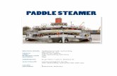 PADDLE STEAMERpaddlesteamerforsale.com/home/files/specsmajesteit.pdf · 2013. 6. 25. · CONTROLROOM for discolights, audio visual equipment, camera’s LINENROOM 1 PRINSESSESALON
