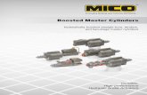 Innovative Braking and Controls Worldwide€¦ · MICO, Inc. Form No. 84-460-007 Online Revised 2013-09-13 7 Operation of Master Cylinder Sections Operation of Tandem Master Cylinder