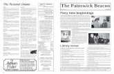 The Personal Column NEXT ISSUE The Painswick Beaconmail.painswick.net/jackb/Painswick_Beacon_files/... · very likely to require library books on a very regular basis ♦the library