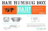 Charity Registration No. 1146662 - Harrison's Fund · 2016. 10. 27. · Put your Bah Humbug poster somewhere for everyone to see 3. Collect from anyone you hear letting out a merry
