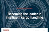 Becoming the leader in intelligent cargo handling...Strong global player with well-balanced business Sales by geographical area Sales by business areas Kalmar 49% Hiab 33% MacGregor