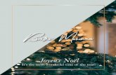Joyeux Noël - The Buena · CANAPÉS MENU A great way to start your Christmas festivities! Canapes can also be added to your chosen menu $4 Les huitres - Sydney rock oysters, cabernet