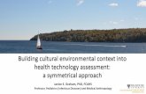 Building cultural environmental context into health ... · 14.1 Introduction The chapters in this volume are prefaced by a common understanding that the health of our oceans matters.