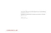 Oracle® Revenue Management and Billing...Data is sent from Oracle Revenue Management and Billing to Oracle PeopleSoft Enterprise Financial Management for General Ledger and Accounts