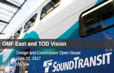 OMF East and TOD Vision - Link light rail...Jun 22, 2017  · OMF East Design-Build Proposal Overview Brian Gustine, Hensel Phelps Matt Roewe, VIA Architecture ... MOW Building moved