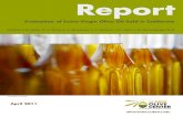 olive oil report 041211 final...Dr. Rodney J. Mailer, Co-Investigator. Dr. Mailer has been involved in olive research since 1996, and is the former principal research scientist and