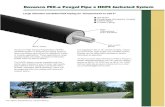 rovanco.com Pexgol Insulated Pipe... · Web viewCarrier Pipe insulation is high-temp foam insulation with a K factor of .165, density of 2 PCF, closed-cell content of 90%, compressive