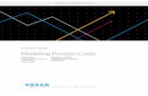 TECHNICAL REPORT Modeling Pension Costs...Mar 14, 2016  · MODELING PENSION COS TS 1 Modeling Pension Costs This technical report outlines our method for projecting pension costs