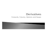 Forwards, Futures, Options and Swapspthistle.faculty.unlv.edu/FIN 740_Spring2018/Week7/7A_ Derivatives.… · 2) Gains and losses on futures contracts are recognized daily (marking