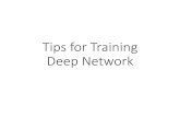 Tips for Training Deep Network - 國立臺灣大學speech.ee.ntu.edu.tw/~tlkagk/courses/MLDS_2018/Lecture/ForDeep.pdf · •BN reduces training times, and make very deep net trainable.
