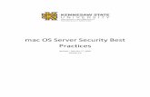 mac OS Server Security Best Practices OS... · Page 4 of 10 5.3 Update Practices 5.3.1 Updates It is very important that updates and patches be applied to servers in a timely manner.