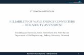 RELIABILITYOF WAVEENERGYCONVERTERS …Department of Civil Engineering•Aalborg University Failure and Load cases (I) • Failure modes considered: 16 Case Title Description 0 Normaloperation