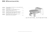 Dometic CTS4110 Manual - My Generator2 EN Dometic Group is a customer-driven, world-leading provider of leisure products for the RV, automotive, truck and marine mar-kets. We supply