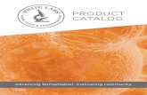 PRODUCT CATALOG - White Labs...Sep 01, 2020  · PRODUCT CATALOG Advancing fermentation. Cultivating community. V.10.3. At White Labs, our core business is making pitchable yeast for
