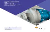 ICM/ICMB - Lenntech · ICM/ICMB 2 ICM/ICMB Model ICM The model ICM/ICMB is a metallic magnetic drive chemical process pump made of Ductile Iron, 316 Stainless Steel, Duplex SS, …
