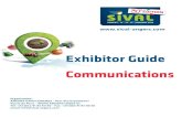 Exhibitor Guide Communications - SIVAL ... Exhibitor Guide Organisation: ANGERS EXPO CONGRES - Parc