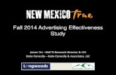 Fall 2014 Advertising Effectiveness Study...Fall 2014 Advertising Effectiveness Study James Orr - NMTD Research Director & CIO Katie Connolly – Katie Connolly & Associates, LLC .
