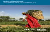 dfid research strategy 2008-2013 Working Paper series ...€¦ · 2. In 2006/7 DFID invested over £30 million in research on sustainable agriculture – including fisheries and forestry.