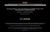 AIDA - cdsweb.cern.ch · INTEGRATION OF TRACKING TOOLKIT INTO LC SOFTWARE FRAMEWORK Date: 29/01/2015 Grant Agreement 262025 PUBLIC 4 / 5 Figure 2: Track finding efficiency for prompt