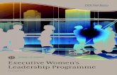 Executive Women’s Leadership Programme...Leadership, Accounting and Society, Financial Decision Making, Credit Research, Resilience, Service Management and Sustainable Business.