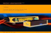 Scientific Lasers - Sacher Laser · Scientific Lasers Tunable External Cavity Diode Laser Littman/Metcalf Configuration. The emission wavelength of a laser is defined by two features.