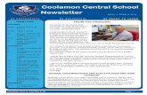 Coolamon Central School Newsletter · Newsletter Term 4 - Fair Play to All Page 9 Coolamon Swim Club Rego afternoon will be on at the Sport and Rec Club Thursday1st November from