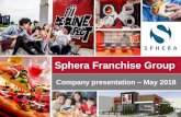 Sphera Franchise Group€¦ · Source: Company information; Euromonitor, Consumer Foodservice in Romania, May 2017; Deloitte Analysis First Taco Bell was opened on 12-Oct-2017 in