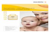 Symphony – the efficient and trustworthy breast pump · enough milk to support a diet made up exclusively of human milk for their infant1, 2 . The combination of double pumping