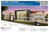 À LOUER / FOR LEASE · À LOUER / FOR LEASE 1650, chemin de Saint-Jean, La Prairie QC J5R 0J1 Espace commercial et bureau dans une nouvelle construction haut de gamme Office and