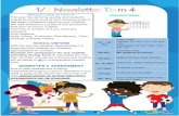 1/2 Newsletter Term 4 - Clarinda Primary School · SEMESTER 2 ASSESSMENT End of year assessment is being conducted throughout Term 4, therefore if your ... with these activities in