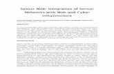 Sensor Web: Integration of Sensor Networks with Web and Cyber … · 2016. 8. 30. · sensors and for accessing sensor networks over the web. 52North (Simonis, 2004) is an initiative