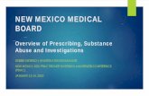 Overview of Prescribing, Substance Abuse and InvestigationsDEBBIE DIETERICH, INVESTIGATIONS MANAGER NEW MEXICO DEA PRACTITIONER DIVERSION AWARENESS CONFERENCE (PDAC). JANUARY 13-14,