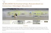 $30,000 Scholarship Awarded to Interiorn Student | Texas ...museumofmagneticsoundrecording.org/images/R2R/... · Title: $30,000 Scholarship Awarded to Interior...n Student | Texas