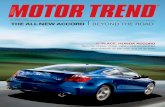 oCtoBeR 2007 The all-new accord Beyond the Road - Honda ......The all-new accord Beyond the Road 1sT Place: honda accord Sportier dress, ritzier cabin, and powertrain e L e C t R on