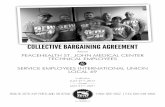 COLLECTIVE BARGAINING AGREEMENT...COLLECTIVE BARGAINING AGREEMENT between PEACEHEALTH ST. JOHN MEDICAL CENTER TECHNICAL EMPLOYEES SERVICE EMPLOYEES INTERNATIONAL UNION LOCAL 49 in
