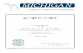 MICHIGANaudgen.michigan.gov/finalpdfs/07_08/r791011106.pdf · – Article IV, Section 53 of the Michigan Constitution Audit report information can be accessed at: ... A copy of the