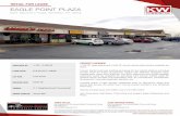 RETAIL FOR LEASE EAGLE POINT PLAZA€¦ · It is submitted subject to the possibility of errors, omissions, change of price, rental or other conditions, prior sale, lease or financing,or