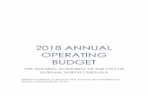 2018 ANNUAL OPERATING BUDGETrental assistance to families renting housing units owned by private landlords. The Authority utilizes the business model of asset management as required