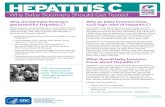 Drug Policy Alliance | Drug Policy Alliance - HEPATITIS C · 2017. 9. 20. · treatment. • Treatments are available that can eliminate the . virus from the body and prevent liver