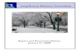 Long Branch Advisory Committee - Montgomery County, Maryland · Letter to County Executive Leggett and the Montgomery County Council January 31, 2008 ... 2005, eleven ULI panel members
