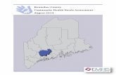 Kennebec County Community Health Needs Assessment August … · 2018. 8. 13. · Acknowledgements Thank you for your interest in the 2014 Community Health Needs Assessment (CHNA).