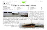 Information and analysis bulletin nd # 21 Ship-breakingrobindestl.cluster028.hosting.ovh.net/wp-content/uploads/...ex liberty ship Charles H Cugle, the first vessel to be converted