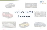 India’s DRM Journey€¦ · Jan 2016 Pure DRM from Chennai 20 kW MW transmitter 20 kW MW transmitter at Chennai started operating in pure DRM. The transmitter carries two channels