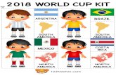 123 Kids Fun Apps - 2018 WORLD CUP KIT BRAZIL ...123kidsfun.com/images/pdf/fifa_world_cup_2018/football...2018 WORLD CUP KIT BRAZIL SOUTH AMERICA COSTA RICA NORTH AMERICA ARGENTINA