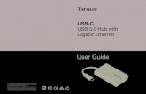 USB-C USB 3.0 Hub with Gigabit Ethernetcdn.targus.com/web/uk/downloads/ACH230_EU_Online_060917.pdf · 2 staples here saddle stitchin foldin line 2 staples here saddle stitchin Open