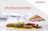 The ideal cooking system for Canadian gastronomy. · 2017. 10. 11. · Cooking intelligence = SelfCookingCenter® Fits into any kitchen. Grilling, roasting, baking, steaming – all