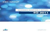 EXTENDED QUARTERLY REPORT 4Q 2011 · 2020. 9. 27. · Report on 4Q and FY2011 3 • Summary 4 • Financial highlights 4Q2011(underlying) •7 • incomeFull Year 2011: results per