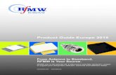 Product Guide Europe 2015 · Product Guide Europe 2015 From Antenna to Baseband, RFMW is Your Source. RFMW Ltd. is the premier RF & Microwave specialty distributor created to support